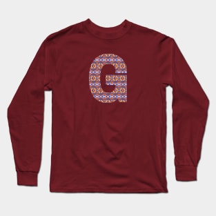 Monogram Letter G- geometric pattern Long Sleeve T-Shirt